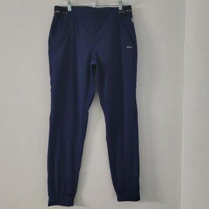 Grey's Anatomy | Navy Spandex-Stretch Jogger Scrub Pants